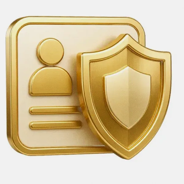 Shield and id card — Spinfin