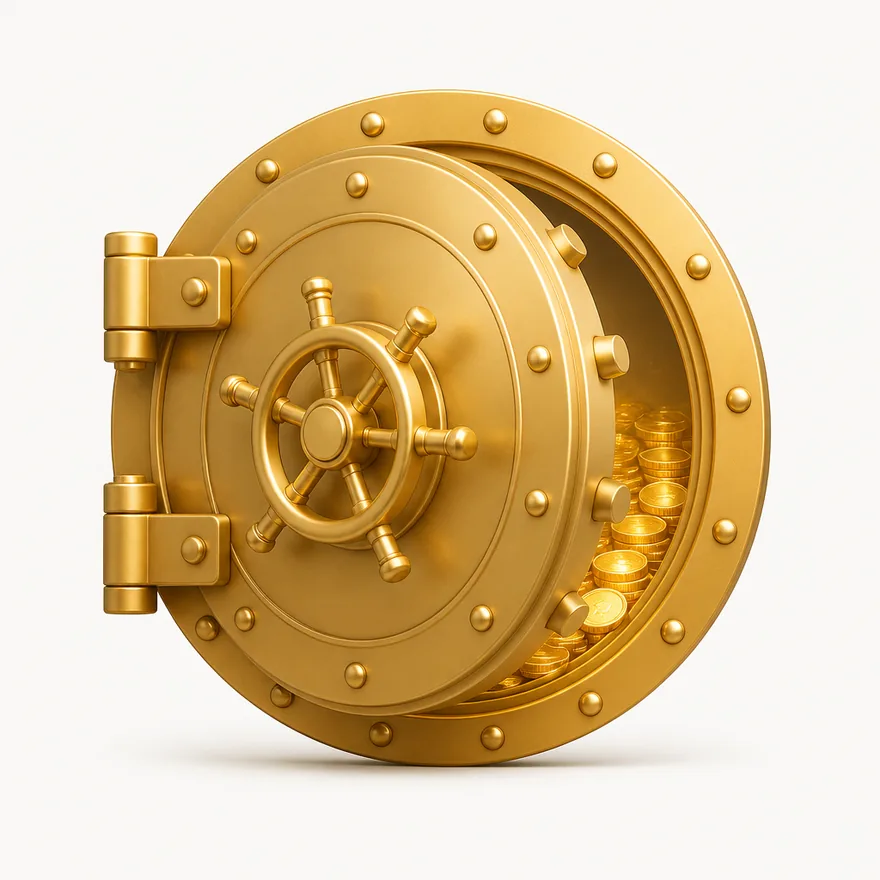 Round bank vault — Spinfin