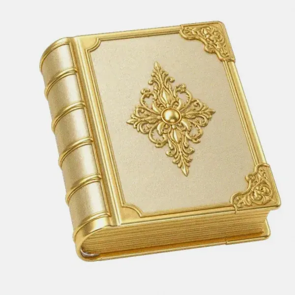 Leather-bound book — Spinfin