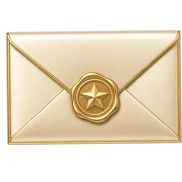 Sealed wax envelope — Spinfin
