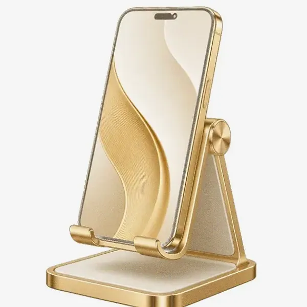 Smartphone on stand — Spinfin