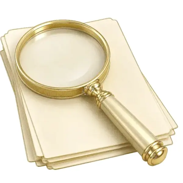Magnifying glass — Spinfin