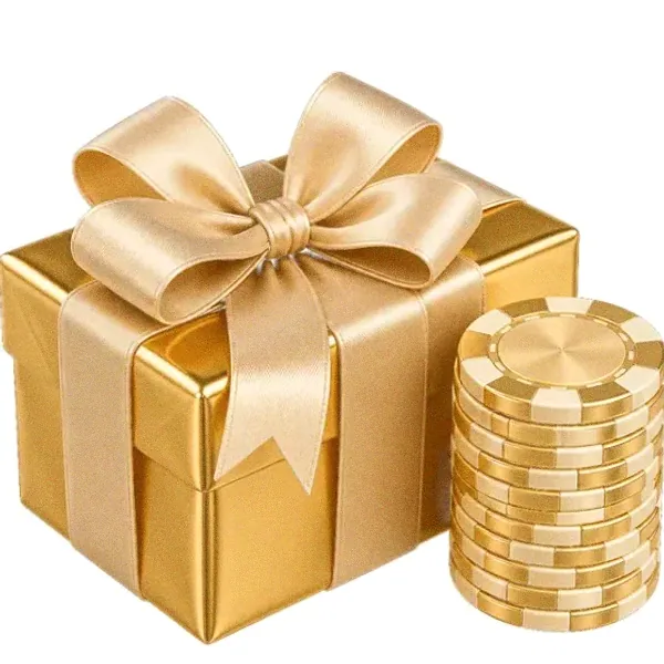 Gift box and chips — Spinfin